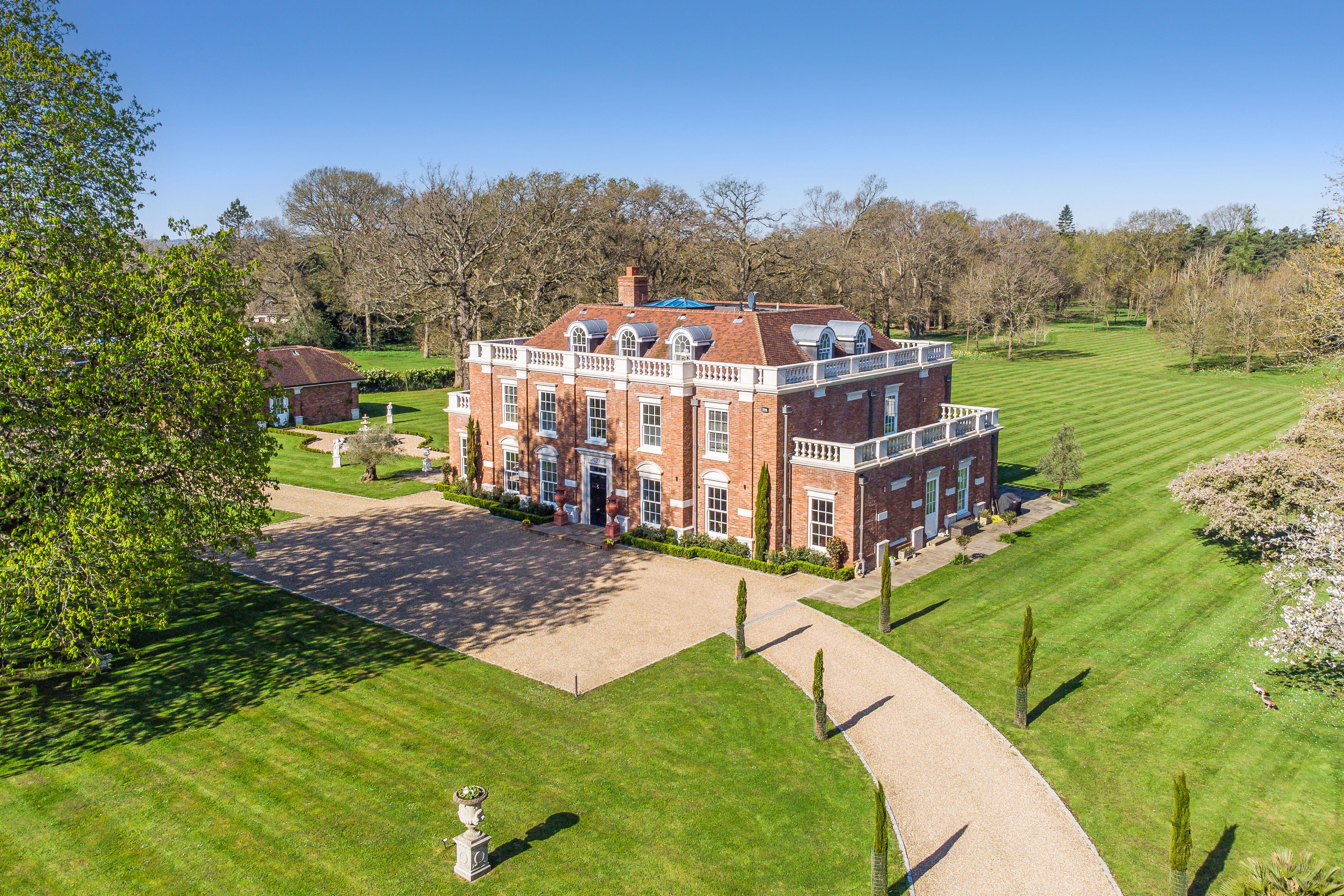 Woodside Park, a magnificent and elegant mansion set in 55 acres.