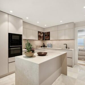 Beachfront apartment